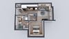 Kado NW One Bedroom One Bathroom U3 Floor Plan Kado NW One Bedroom One Bathroom U3 Floor Plan